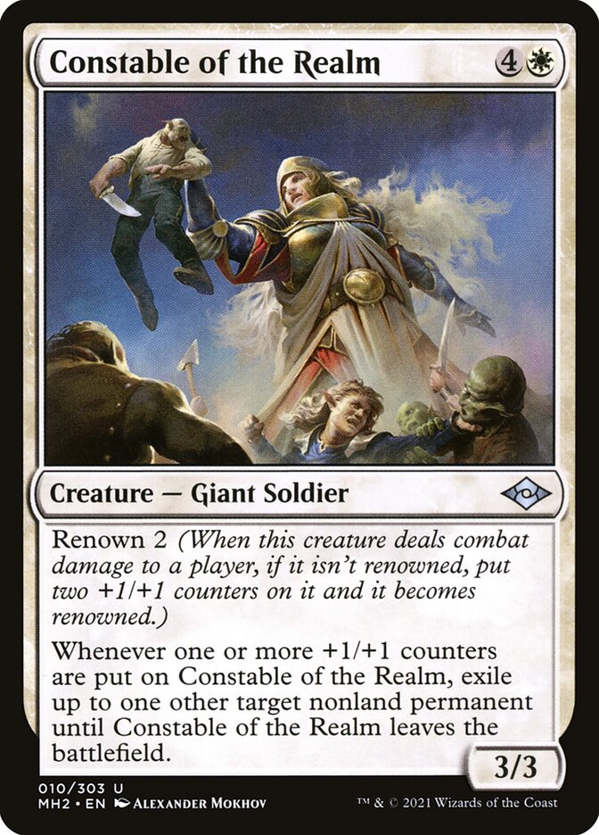 Constable of the Realm: Modern Horizons 2