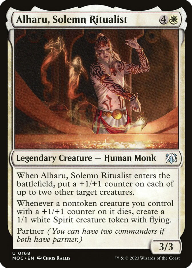 Alharu, Solemn Ritualist: March of the Machine Commander