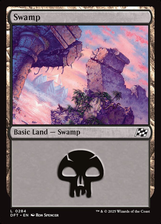 Swamp (#284) - (Foil): Aetherdrift