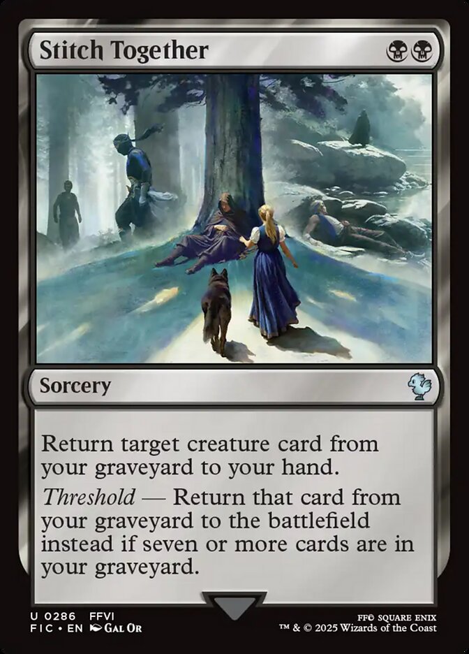 Stitch Together (Surge Foil) - (Foil): Final Fantasy Commander