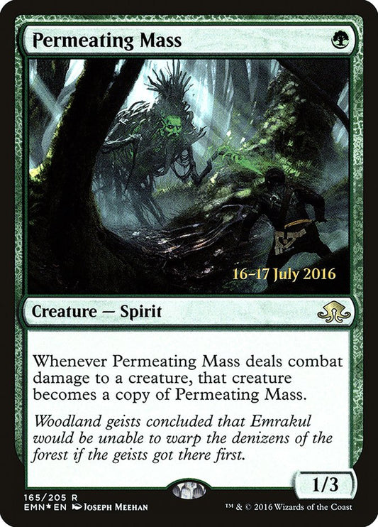 Permeating Mass (Prerelease) (Eldritch Moon) - (Foil): Eldritch Moon Promos