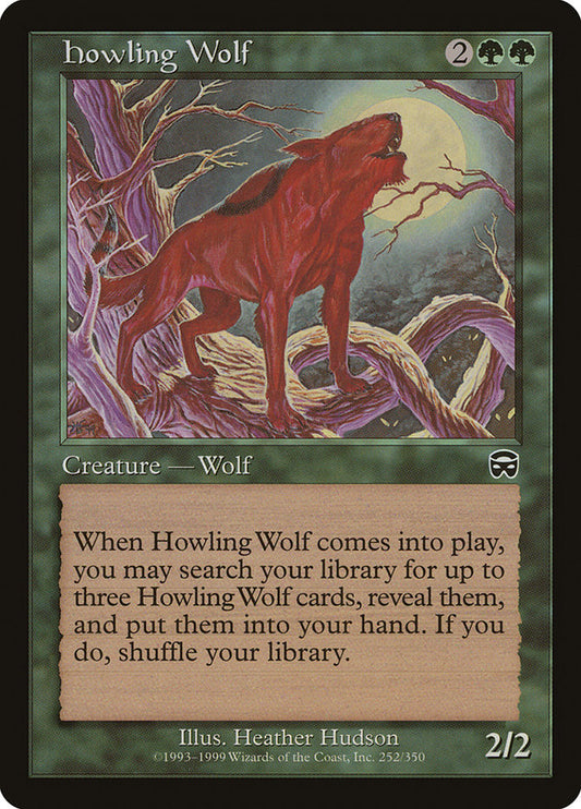 Howling Wolf - (Foil): Mercadian Masques