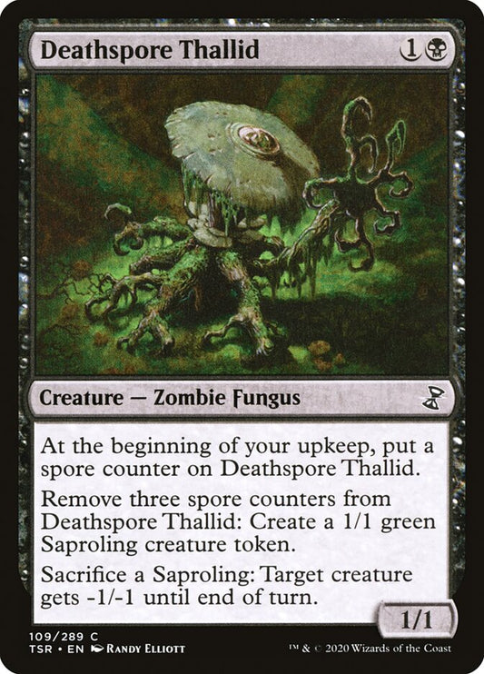 Deathspore Thallid - (Foil): Time Spiral Remastered