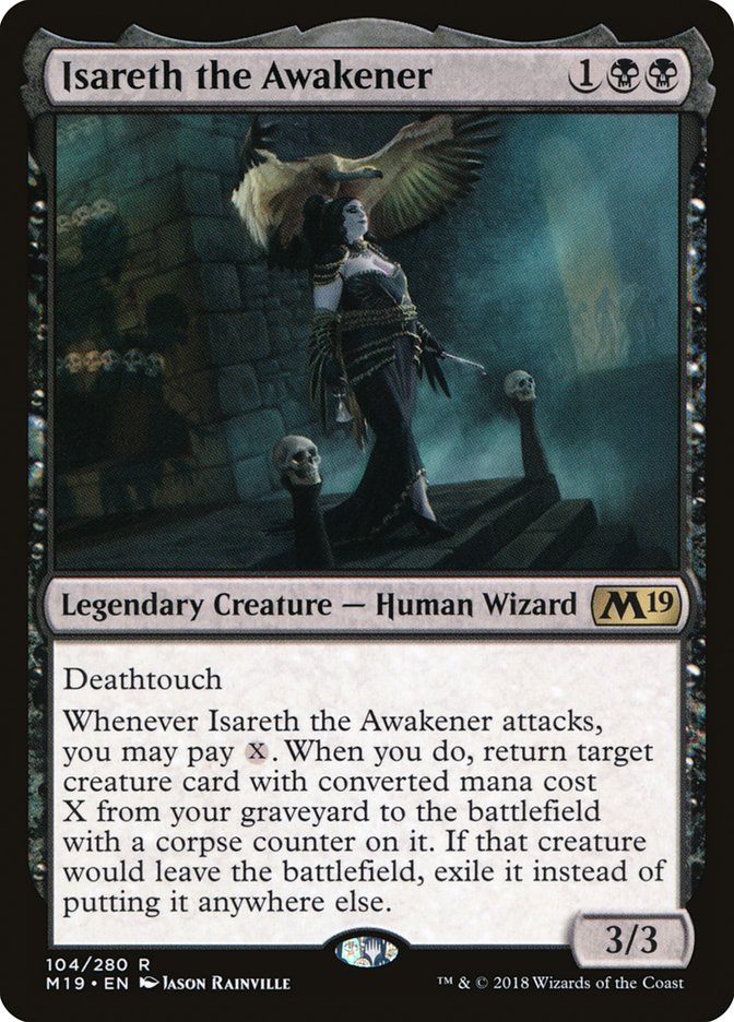 Isareth the Awakener - (Foil): Core Set 2019