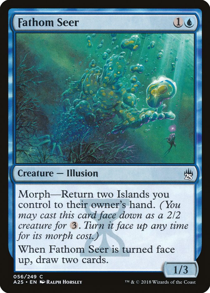 Fathom Seer - (Foil): Masters 25