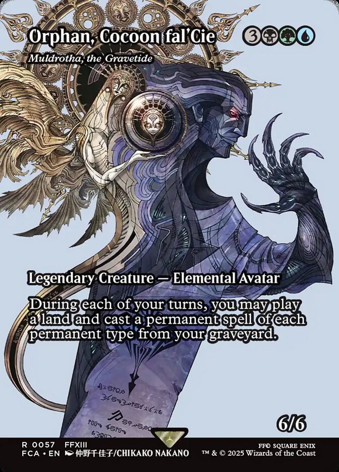 Muldrotha, the Gravetide (Orphan, Cocoon fal'Cie) (Borderless): Final Fantasy: Through the Ages