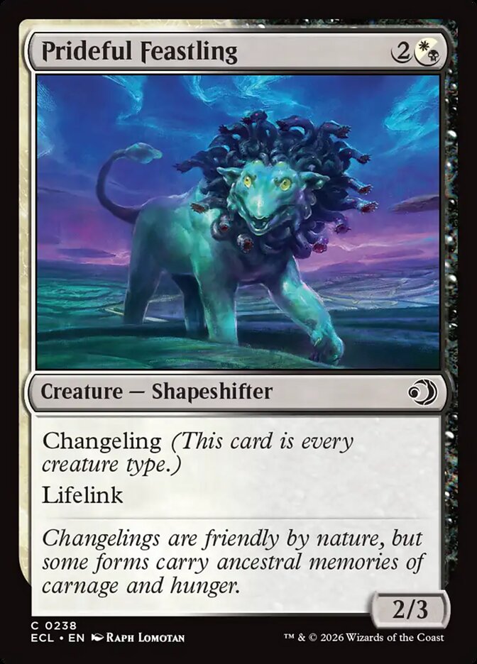 Prideful Feastling - (Foil): Lorwyn Eclipsed