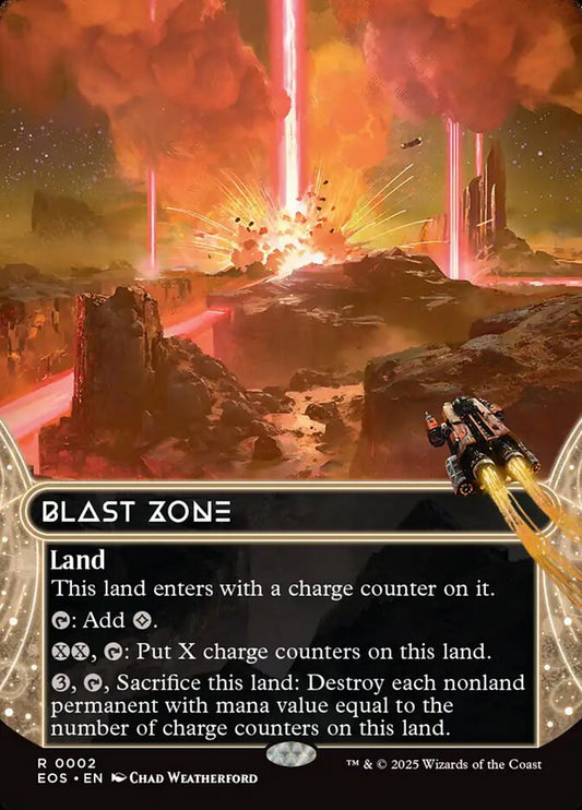 Blast Zone (#002) (Borderless): Edge of Eternities: Stellar Sights