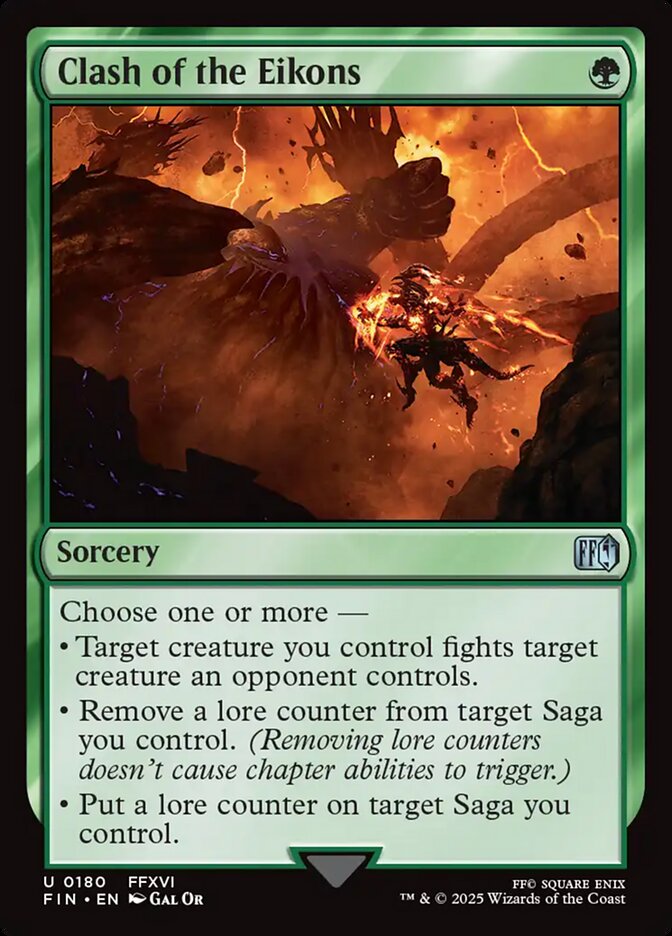 Clash of the Eikons - (Foil): Final Fantasy