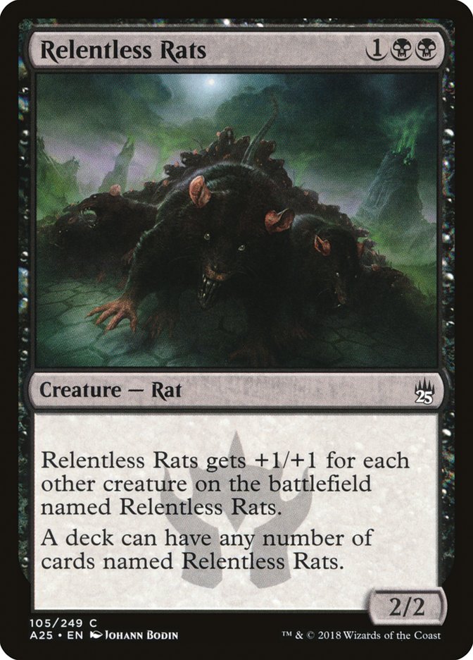 Relentless Rats: Masters 25