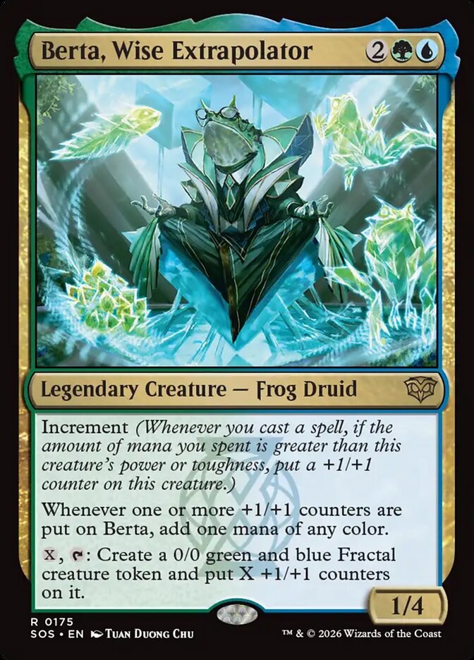 Berta, Wise Extrapolator: Secrets of Strixhaven