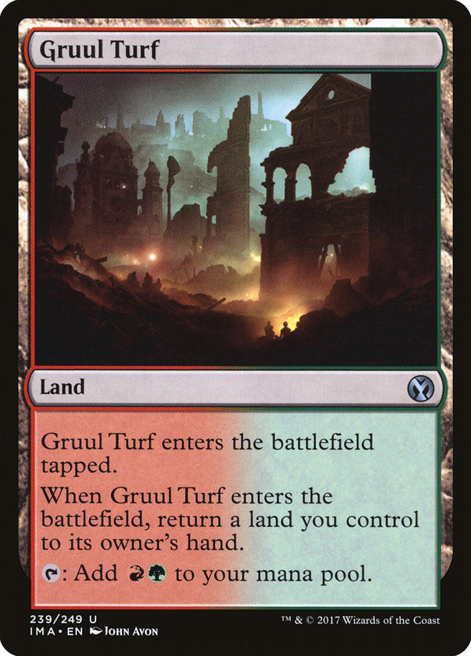 Gruul Turf - (Foil): Iconic Masters