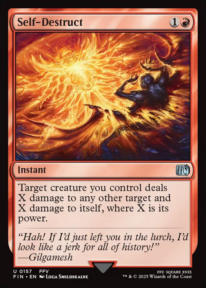 Self-Destruct - (Foil): Final Fantasy