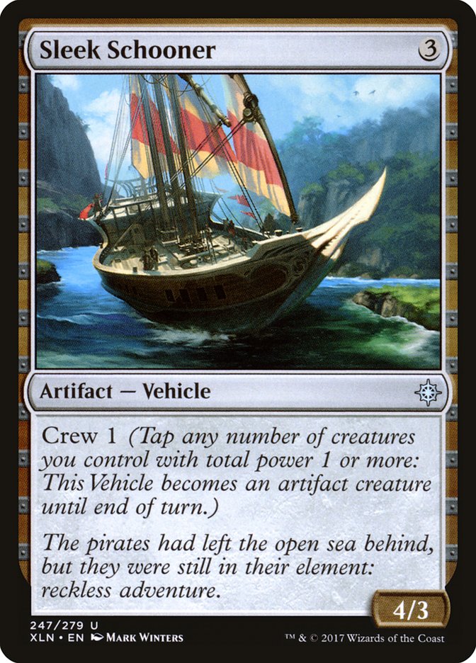 Sleek Schooner - (Foil): Ixalan