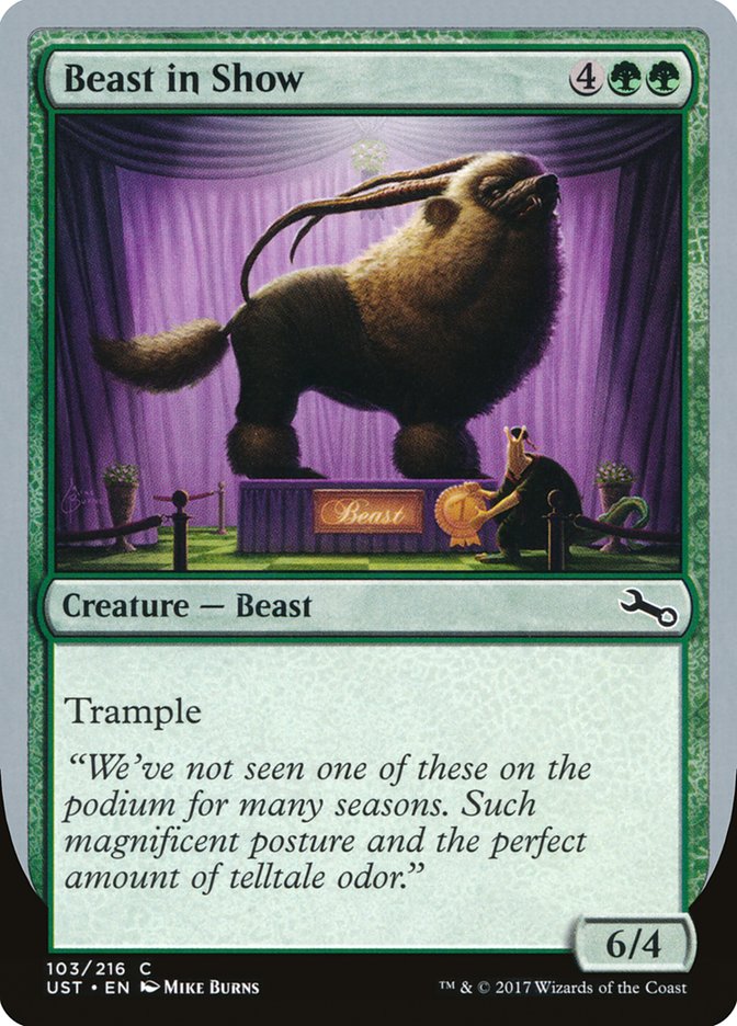 Beast in Show (Gnarlid) - (Foil): Unstable