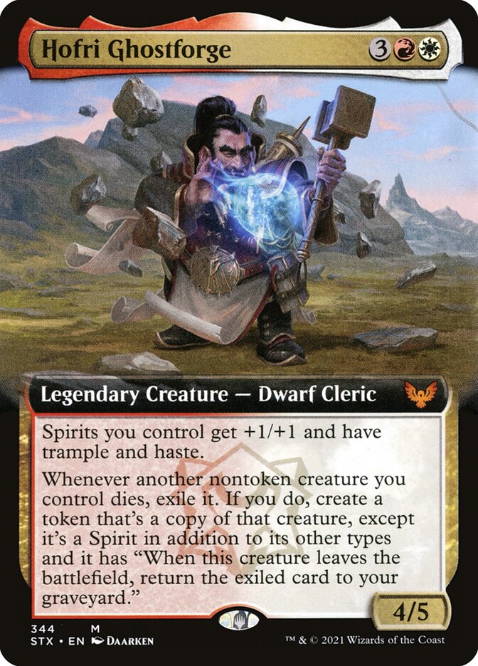 Hofri Ghostforge (Extended Art): Strixhaven: School of Mages