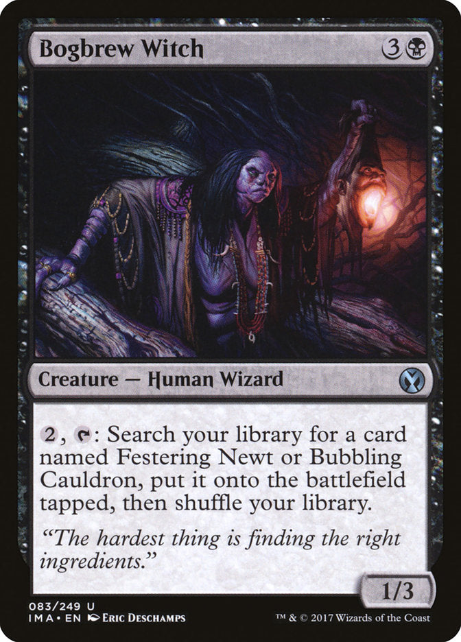 Bogbrew Witch - (Foil): Iconic Masters