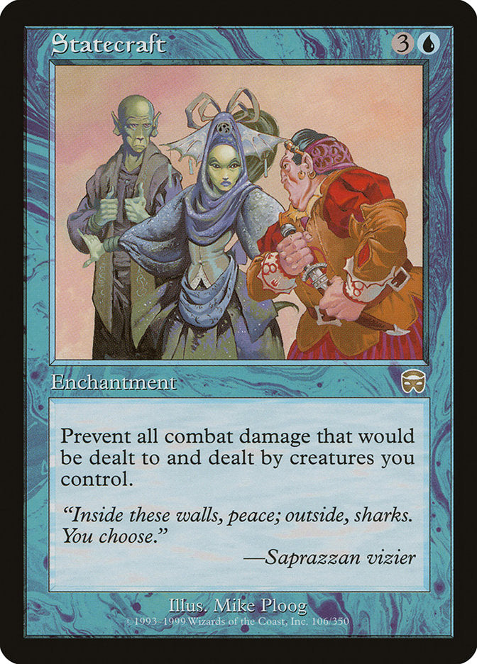 Statecraft - (Foil): Mercadian Masques