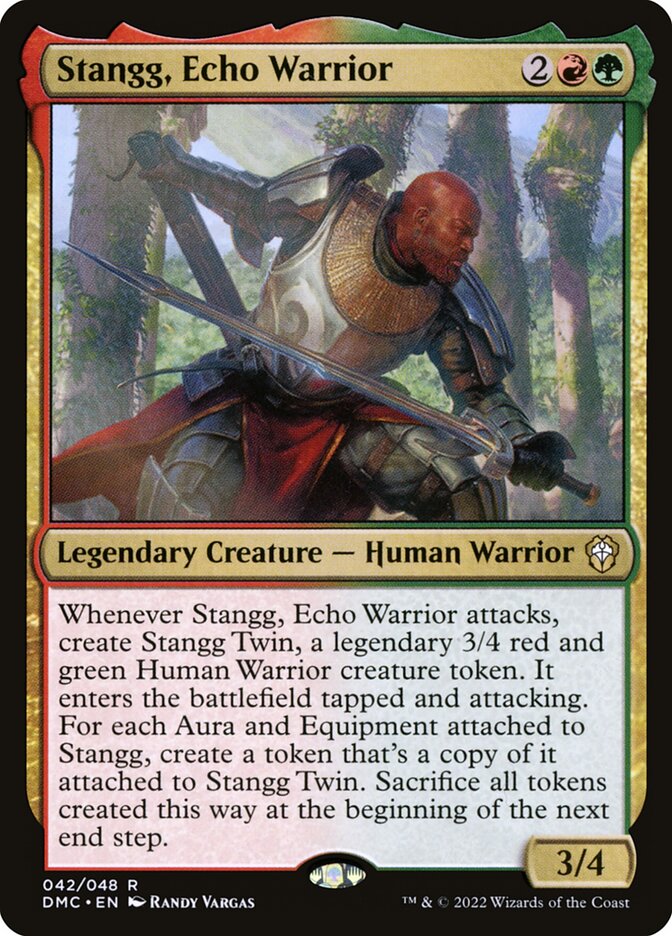 Stangg, Echo Warrior: Dominaria United Commander