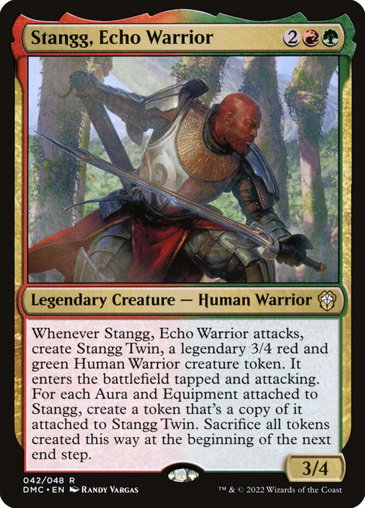 Stangg, Echo Warrior: Dominaria United Commander