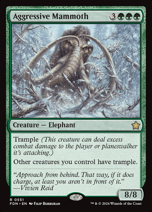 Aggressive Mammoth: Foundations