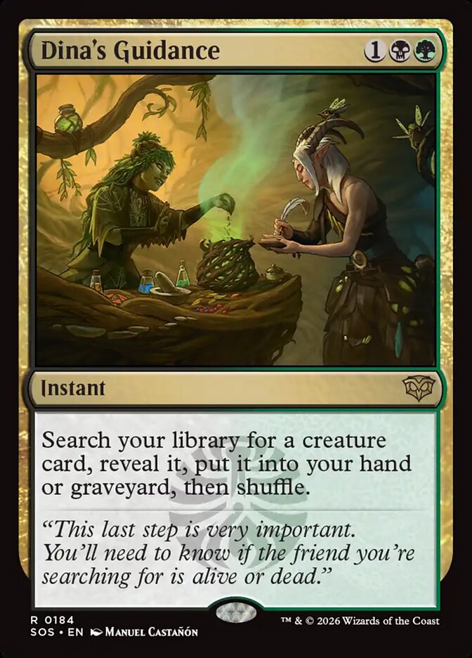 Dina's Guidance: Secrets of Strixhaven