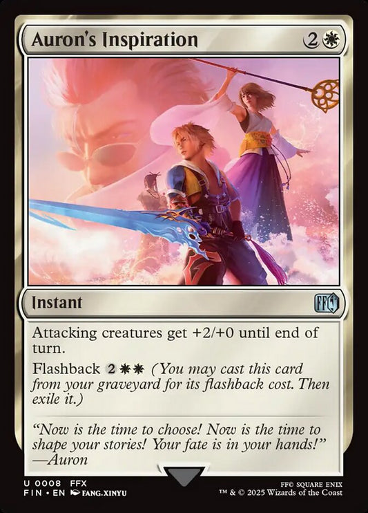Auron's Inspiration - (Foil): Final Fantasy
