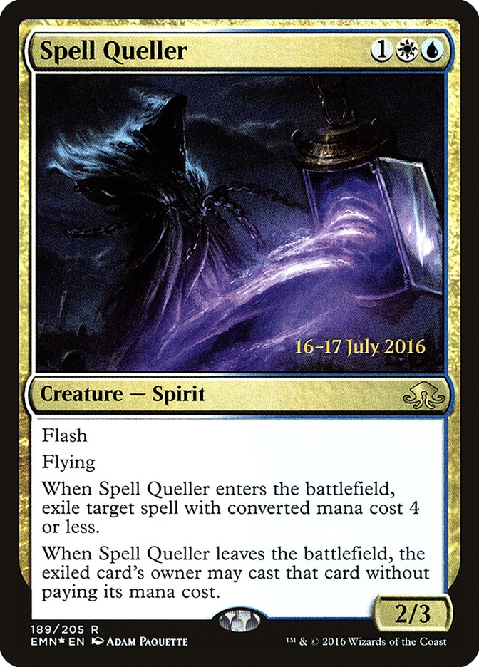 Spell Queller (Prerelease) (Eldritch Moon) - (Foil): Eldritch Moon Promos