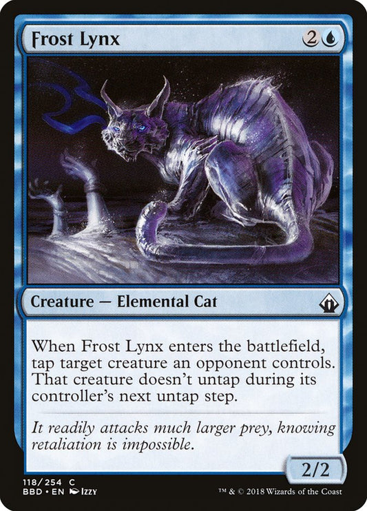 Frost Lynx - (Foil): Battlebond