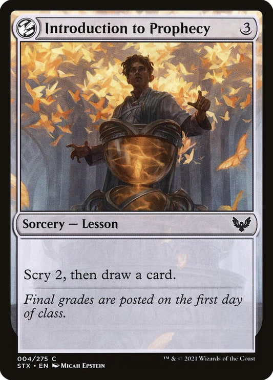 Introduction to Prophecy - (Foil): Strixhaven: School of Mages