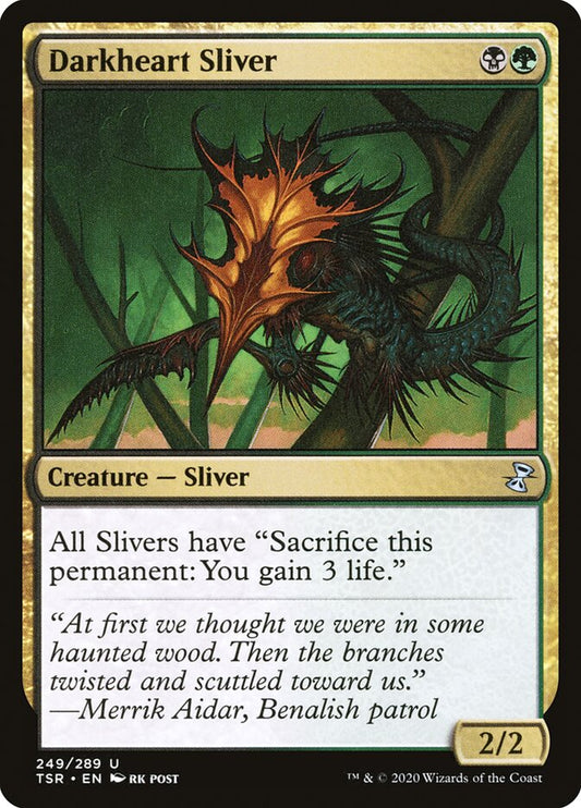 Darkheart Sliver - (Foil): Time Spiral Remastered