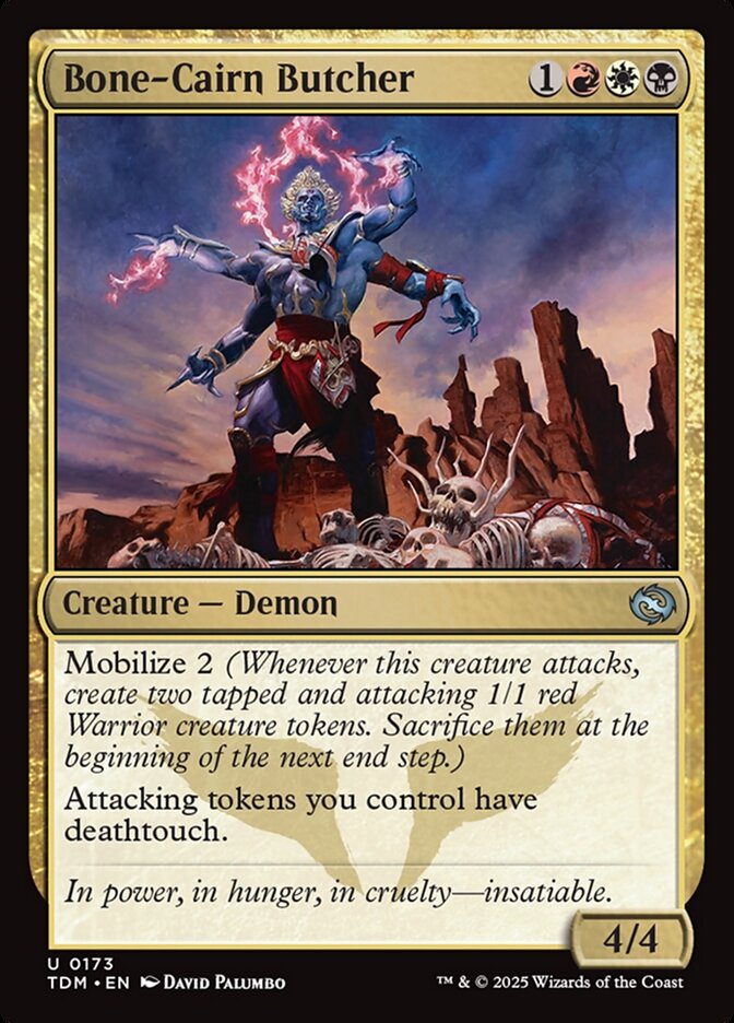 Bone-Cairn Butcher - (Foil): Tarkir: Dragonstorm