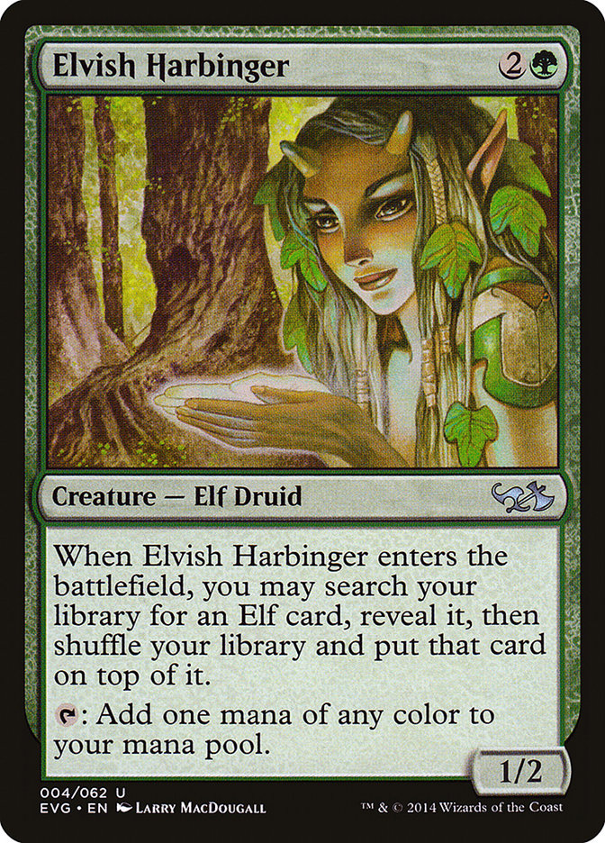 Elvish Harbinger: Duel Decks Anthology: Elves vs. Goblins