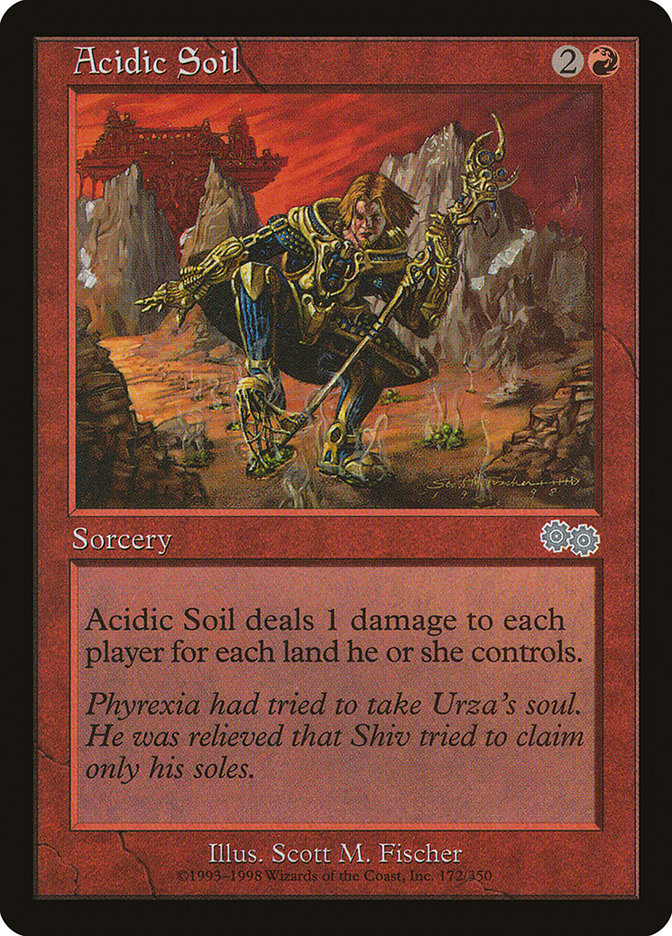 Acidic Soil: Urza's Saga