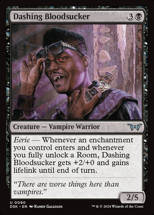 Dashing Bloodsucker - (Foil): Duskmourn: House of Horror