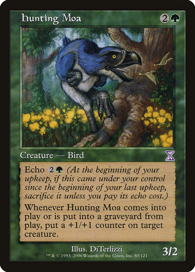 Hunting Moa - (Foil): Time Spiral Timeshifted