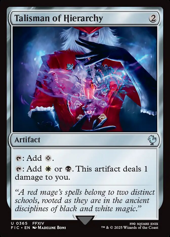 Talisman of Hierarchy: Final Fantasy Commander