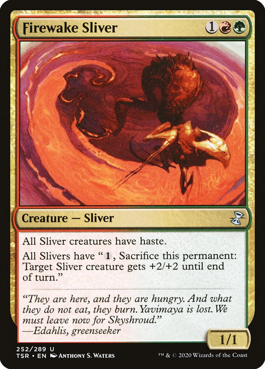 Firewake Sliver - (Foil): Time Spiral Remastered