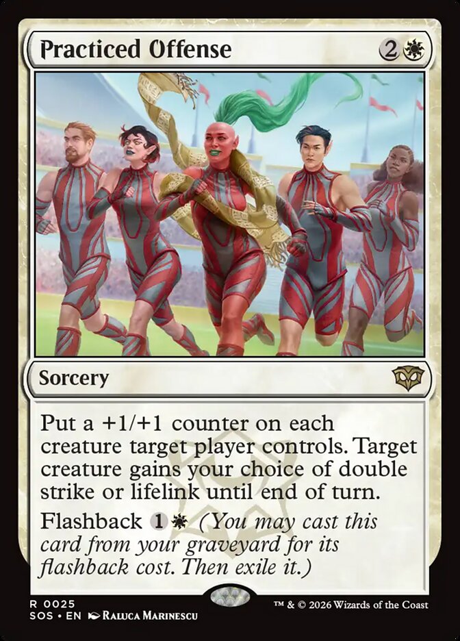 Practiced Offense - (Foil): Secrets of Strixhaven