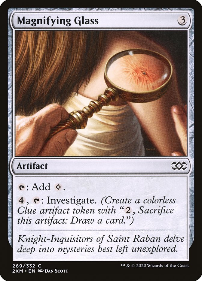 Magnifying Glass - (Foil): Double Masters