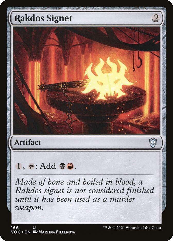 Rakdos Signet: Crimson Vow Commander