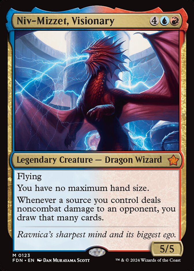 Niv-Mizzet, Visionary - (Foil): Foundations