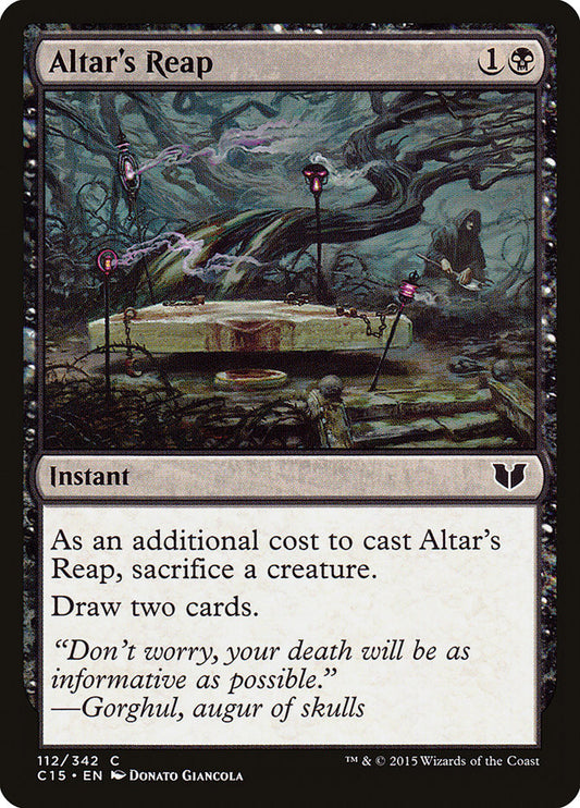 Altar's Reap: Commander 2015