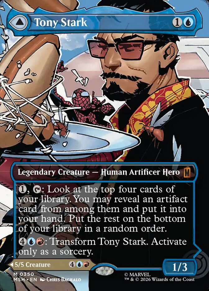 Tony Stark // The Invincible Iron Man (Borderless) (#350)