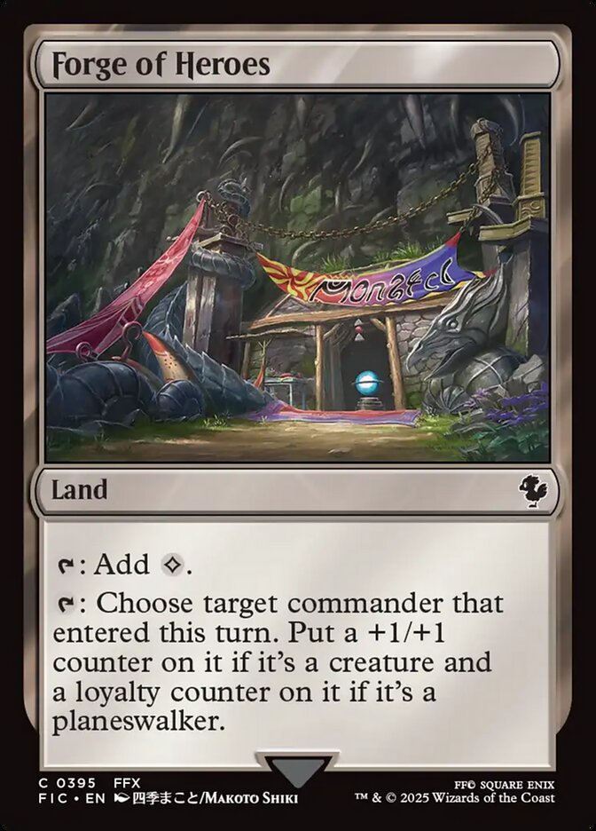 Forge of Heroes (Surge Foil) - (Foil): Final Fantasy Commander