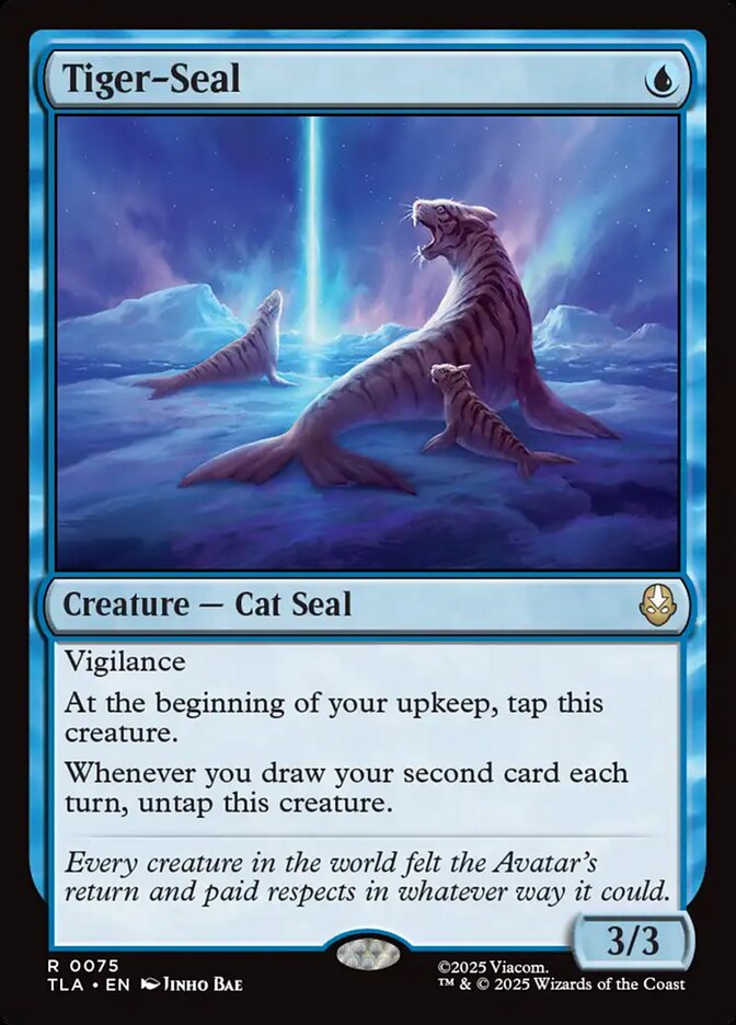 Tiger-Seal - (Foil): Avatar: The Last Airbender