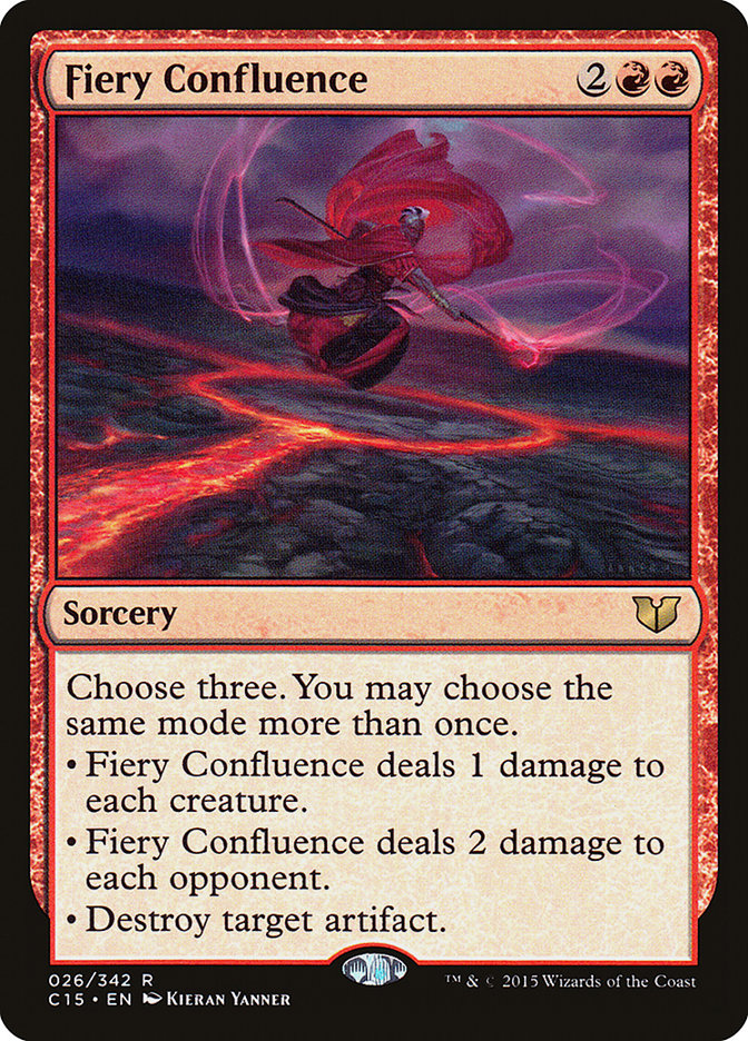 Fiery Confluence: Commander 2015