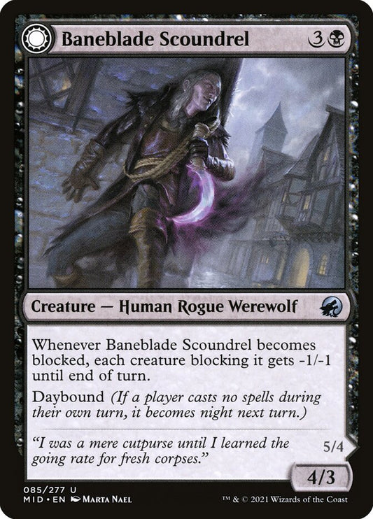 Baneblade Scoundrel // Baneclaw Marauder: Innistrad: Midnight Hunt