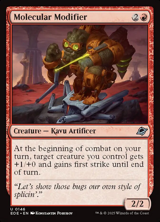 Molecular Modifier - (Foil): Edge of Eternities