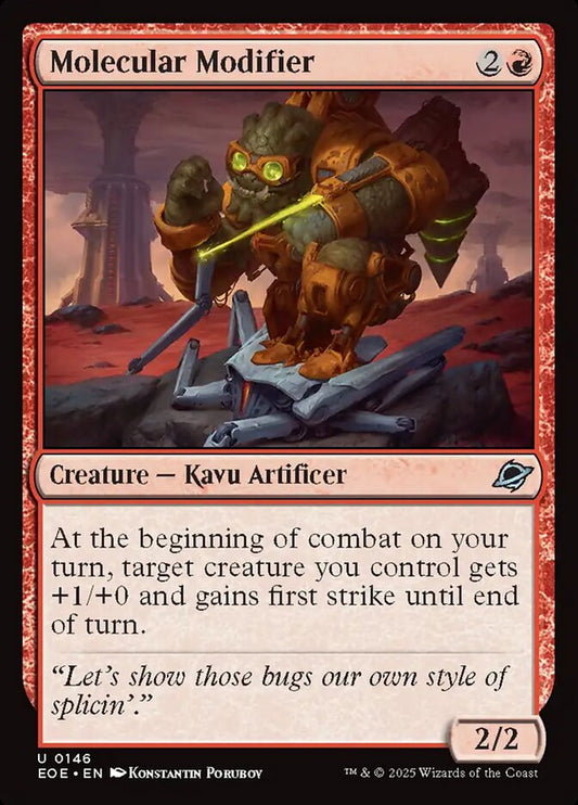 Molecular Modifier - (Foil): Edge of Eternities